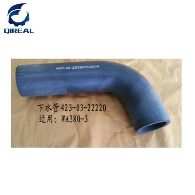 Cina Tubo flessibile superiore 423-03-22220 dell'acqua del tubo del radiatore WA380-DZ-3 in vendita