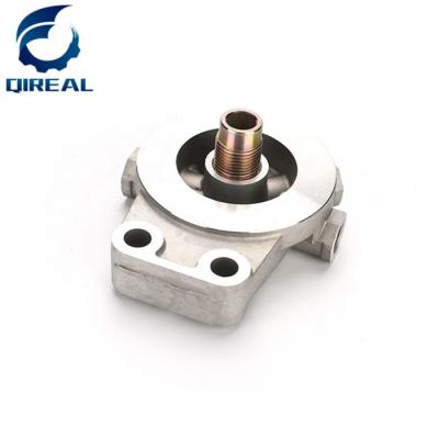 China E320C E320B excavator part fuel filter head 196-8220 fuel filter bracket 1968220 for filter 1R-0751 Iron for sale