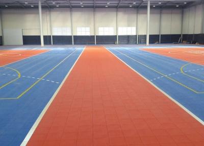 China Multicolor Portable Modular Flooring , Multi Functional Temporary Sports Flooring for sale