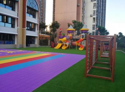China Safe Modular Sports Flooring For Kindergarten for sale