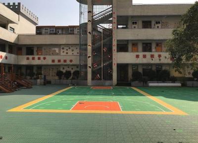 China Exclusive Patented Design Removable Kindergarten Flooring With SGS Certificates for sale