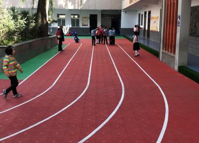 China Customized Outdoor Running Track Flooring Shock Absorber Colorful for sale