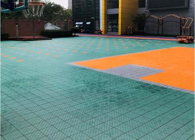China Non Toxic Outdoor Sports Flooring Multicourt Suitable Anti Parasites Bacteria for sale