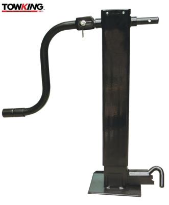 China Side Wind Heavy Duty Trailer Jack Square Drop Leg Stabilizer Jack 10000 Lbs for sale