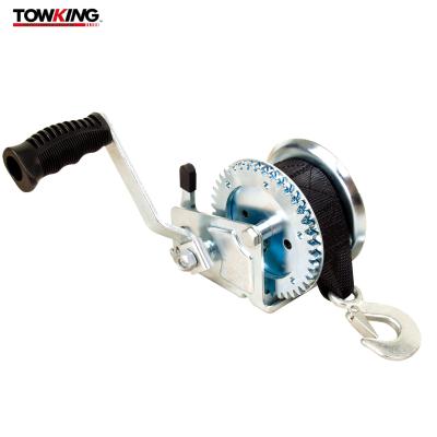 China ISO9001 Certified 1000lbs Marine Trailer Winch Manual Trailer Winch Reinforced Frame for sale