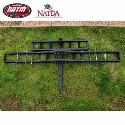 China 500lbs Steel Motorcycle Carrier Black Powder Coated For 2