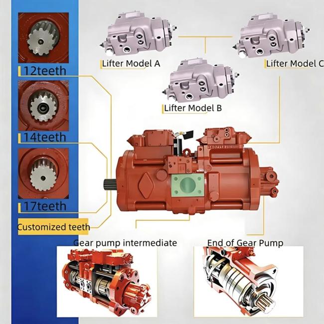 K5V80DT-9N61 Hydraulic Main Pump for EC160 Excavator