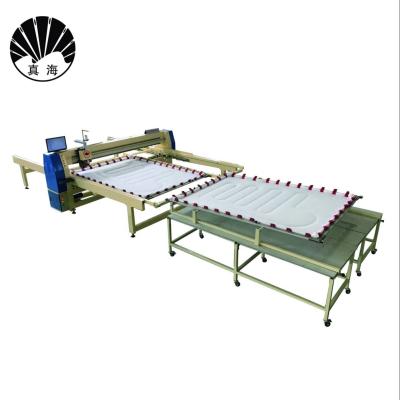 China Computer Controlled Long Arm Single Needle Quilting Machine For Summer Quilts for sale