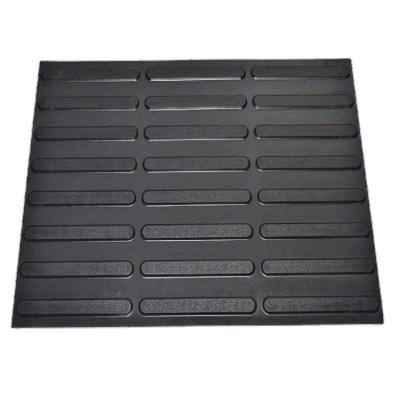 China Large Anti Slip Rubber Walkway Mats For Blind Road Tactile Walking Surface Indicators for sale