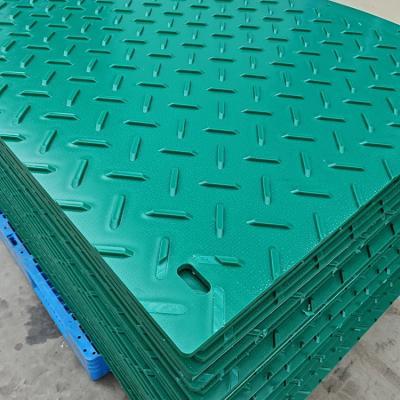 China Wear Resistant Horse Rubber Stall Mats 15mm Or Custom Size Temporary Road Mats Colorful Ground Protection Road Mat for sale