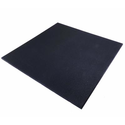 China 30mm Thickness Black Horse Stall Rubber Tiles Flooring For Hose Pathway for sale