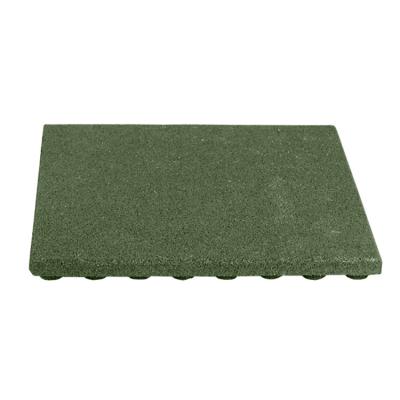 China 50 X 50cm Horse Stable Mats Green Color 40mm Thickness for sale