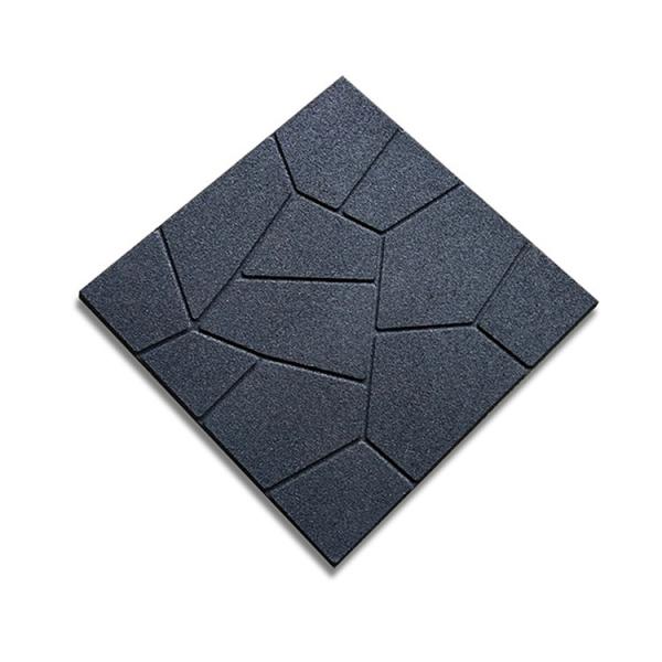 Quality Factory Direct Sidewalk Patio Rubber Anti-Slip Floor Tiles Rubber Floor Tiles Rubber Granules Rubber Garden Tiles for sale