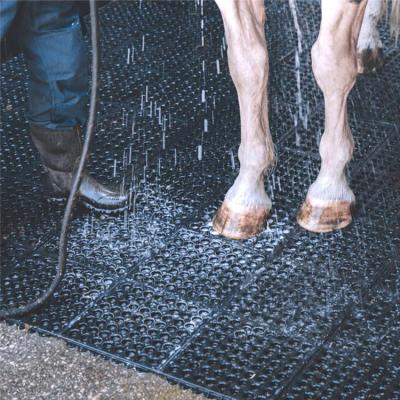 China Ideal For Wet Areas  Rubber Hollow Mat 40 X 60 Cms 100% Rubber Anti Slippery Mat for sale