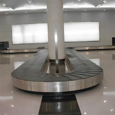 China Large Rubber Mats Black Wearproof Rubber Baggage Airport Conveyor Conveyor Belt For Airport Carousel for sale
