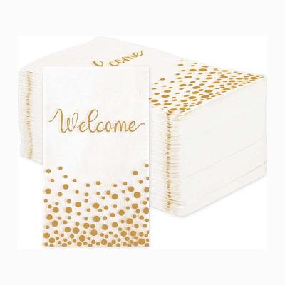 China Virgin Wood Paper Napkin Tissue 2 Ply 3 Ply For Wedding Birthday Decoration for sale