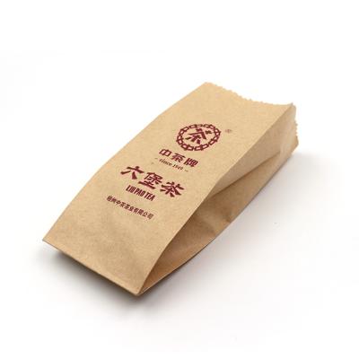 China Strong Bottom Brown Paper Bread Bag With 8 Color Flexo Printing Waterbased Ink Printing for sale