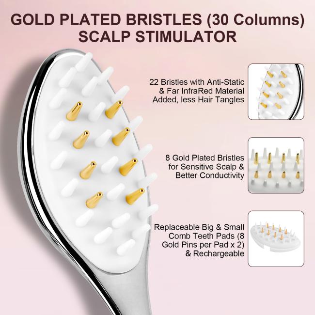 Lisaavo hair brush technical details and features
