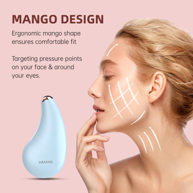 Red Light Massager in use