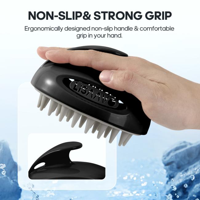 Scalp massager accessories included
