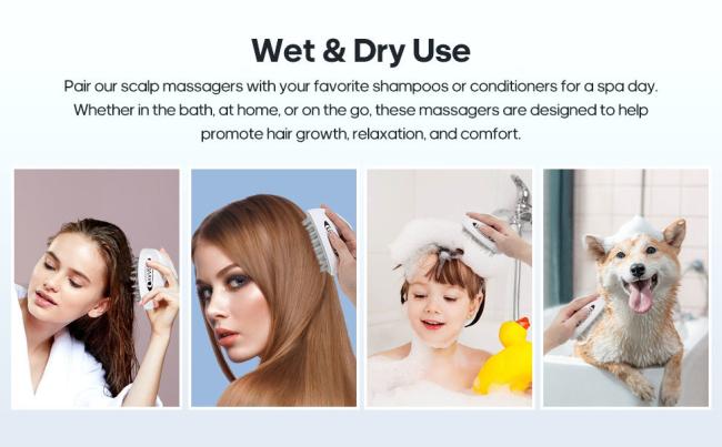 Hair Washing Scalp Massager packaging