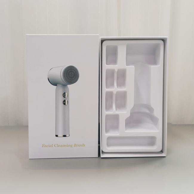 Portable electric facial cleansing brush case