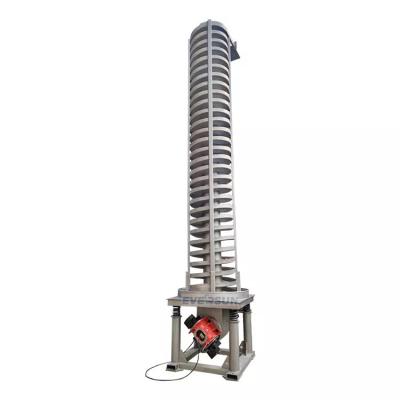 China CWC Auger Screw Conveyor Vertical Vibratory Spiral Elevator for sale