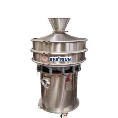 China Automatic Stainless Steel Flared Vibrating Sieve Machine Powder Liquid Sifter for sale
