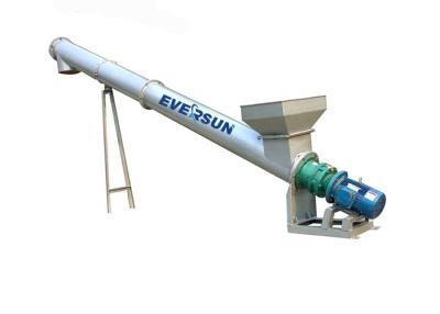 China Large Capacity Carbon Steel Flexible Auger Screw Conveyor for sale