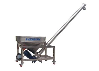 China Stainless Steel Powder Screw Auger Conveyor 230L Hopper In Stock for sale