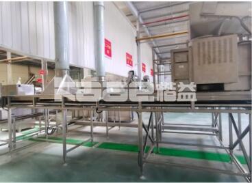 China Intelligent Dehydrated Food Conveyor Dryer Machine Food Grade Material for sale