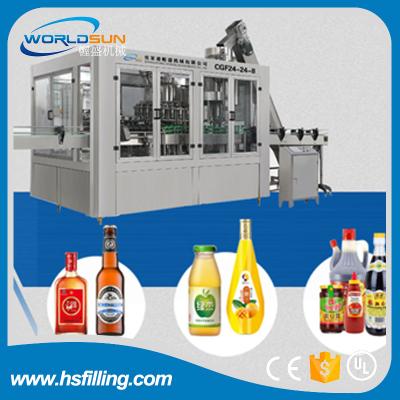 China Máquina de rellenar de la bebida de la embotelladora de la máquina de embotellado de la máquina de rellenar de la bebida de 5000BPH 0.5L en venta