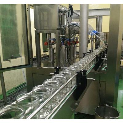 China 7000BPH Pasta Sauce Filler Capper Machine sauce filling capping machine for sale