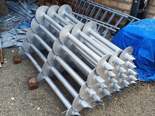 High Strength Prefab Hot DIP Galvanized Screw Helical Bolt Ground Pile Anchor