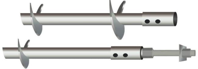 Hot DIP Galvanized Helical Anchors Piles Screw Piles