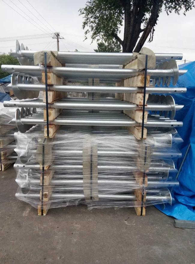 Helical Anchor Screw Piles Solar Photovoltaic Brackets