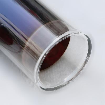 China China fábrica todo el vidrio tubo solar de vacío 137mm gran diámetro colector solar tubo solar evacuado en venta