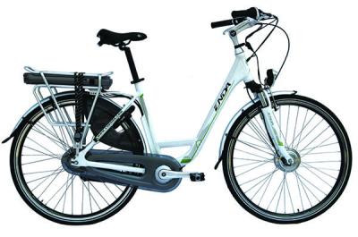 China Aluminum Alloy 6061 Electric City Bicycle With 48v 500W Rear Hub Motor for sale