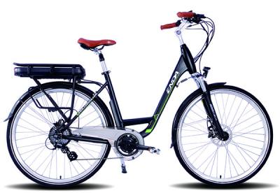 China liga de alumínio da bicicleta da cidade de Ebike do motor da parte traseira de 36V 250W com o freio de disco de Tektro à venda