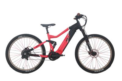 China 48V 750W Electric Mountain Bike Full Suspension SRAM 11 Speeds for sale