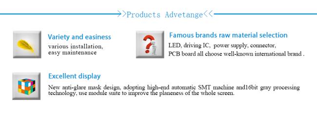 P10 1R1G1B LED outdoor full color display screen for advertising panel