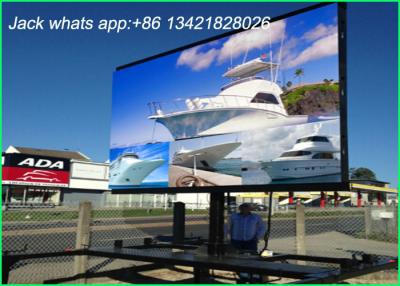 China Weather Proof Outdoor LED Displays Huge Led Screen For Airport / Highway 10mm for sale