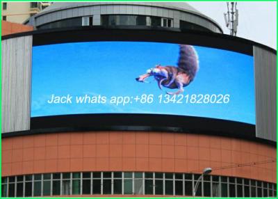 China Easy Repair P10 Outdoor LED Billboard Rental Led Screen With Iron Cabinet for sale
