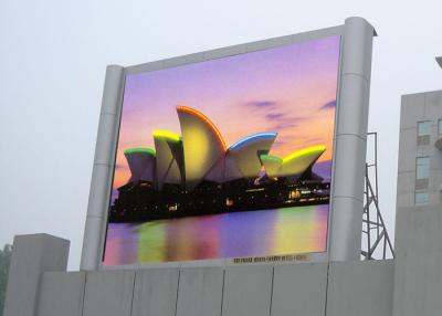 China Waterproof Outdoor Big Screen Led TV HD Led Display With Pixel Pitch 10mm RGB for sale