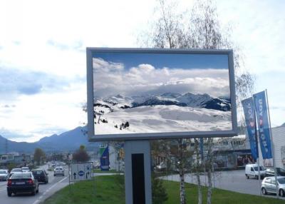China Full Color Led Outdoor Display Screen , Outdoor Led Advertising Panel SMD3535 for sale
