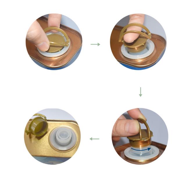 Oil tin can quality inspection