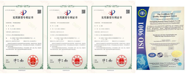 Company certifications