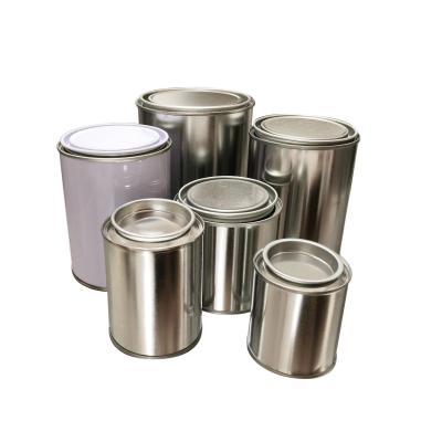 China 500ML 946ML Metal Stainless Steel Engine Oil Tin Can Offset Printing for sale