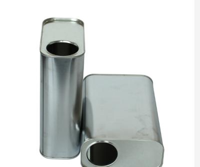China quadrado vazio Tin Containers de 0.21mm Tin Cans With Lids 1L grande à venda