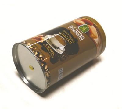 China Custom Recyclable 3D Coffee Tin Cans Embossing Printing for sale